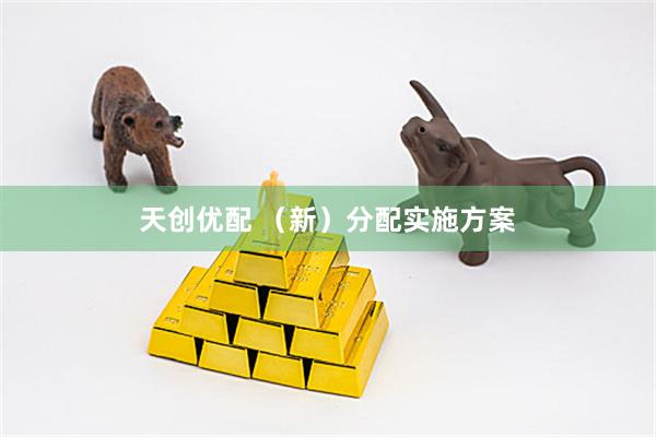 天创优配 （新）分配实施方案