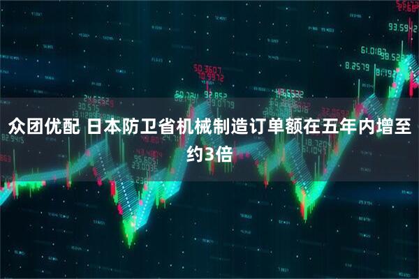 众团优配 日本防卫省机械制造订单额在五年内增至约3倍
